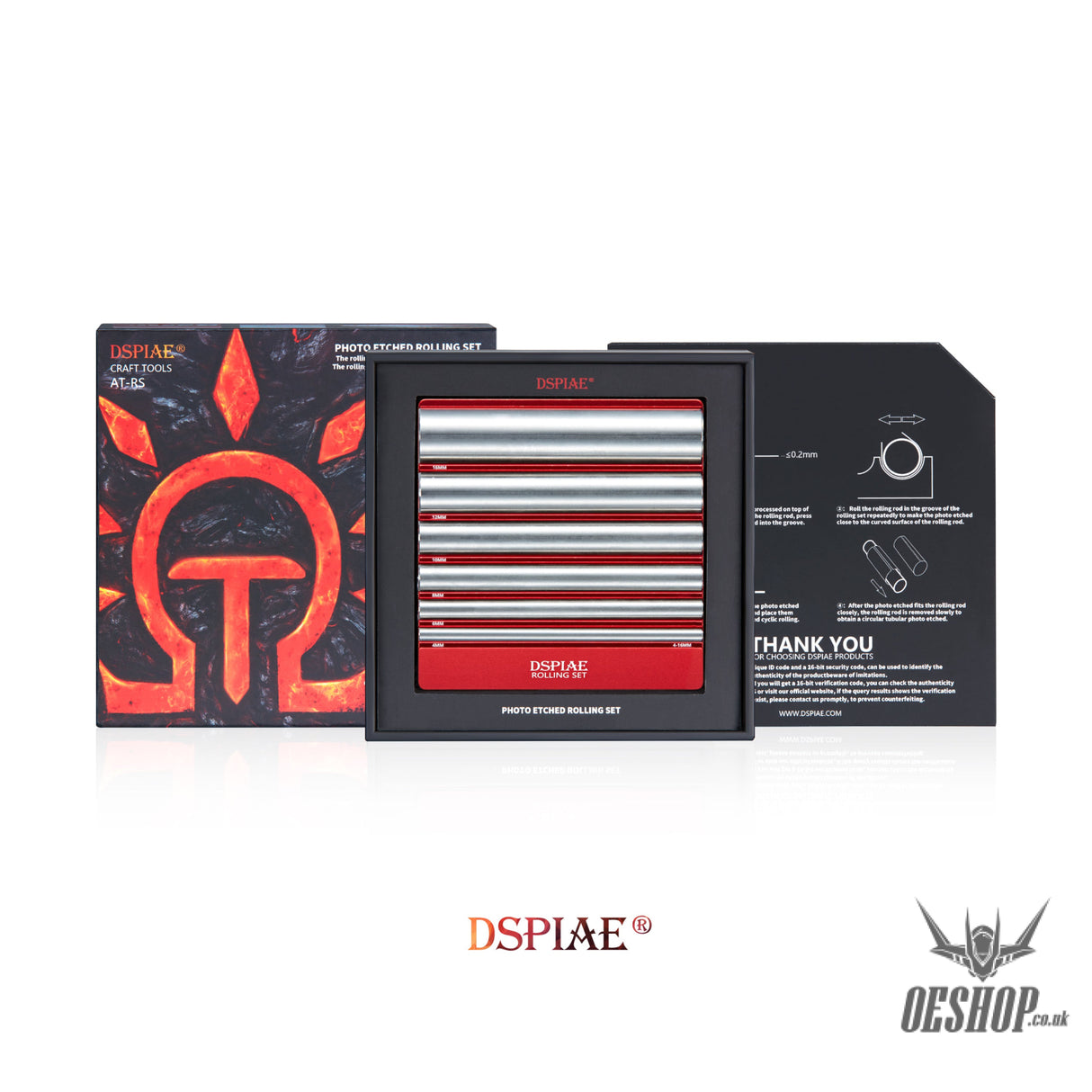 Dspiae At-Rs Photo Etched Rolling Set