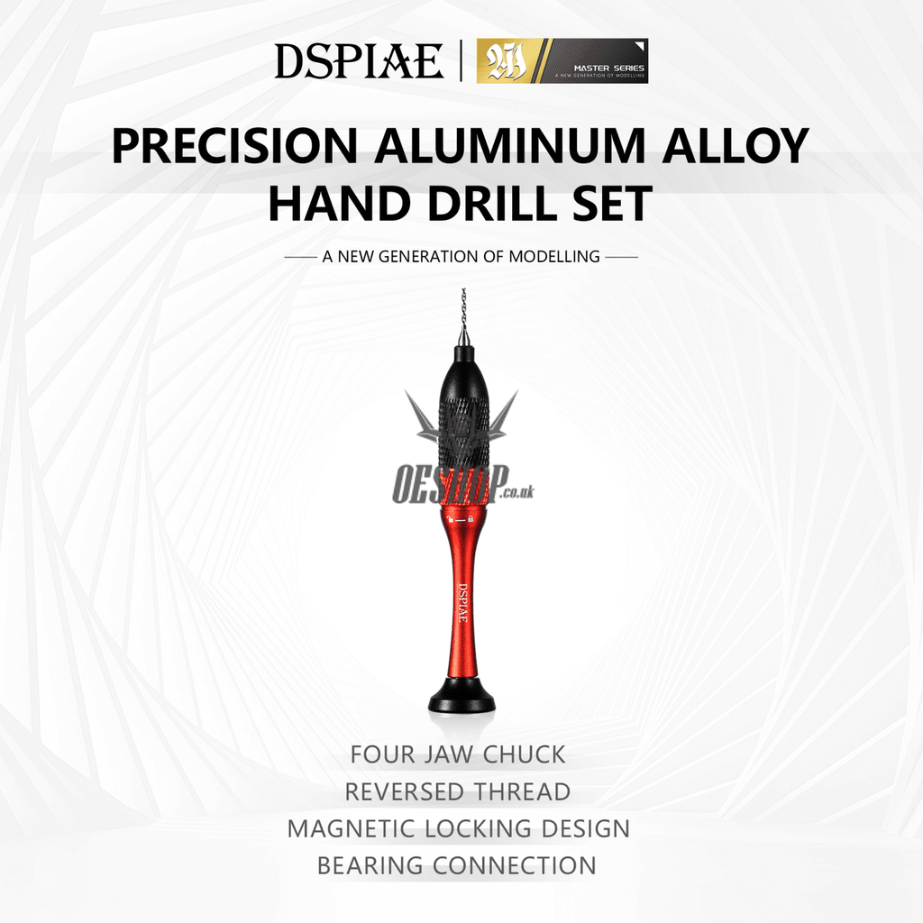 Dspiae At-Shd Precision Aluminum Alloy Hand Drill Set