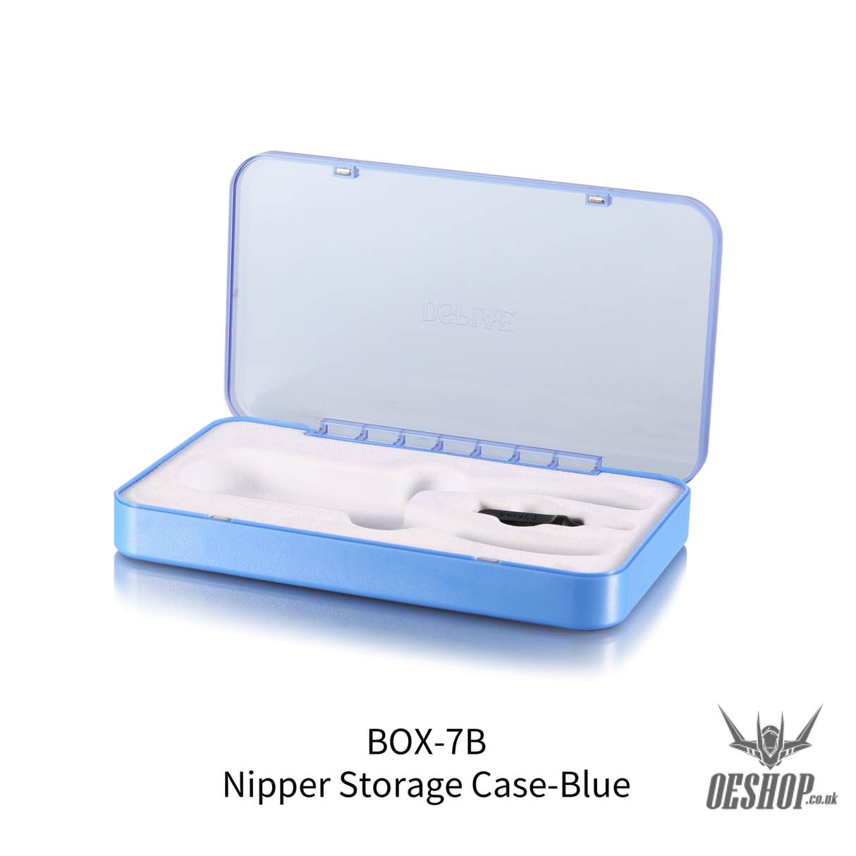 Dspiae Nipper Storage Case Box-7B (Blue) Nippers