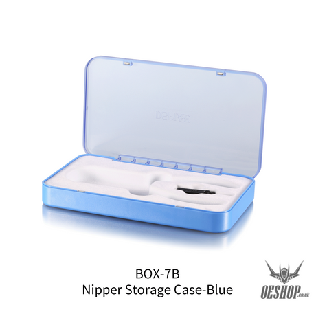 Dspiae Nipper Storage Case Box-7B (Blue) Nippers