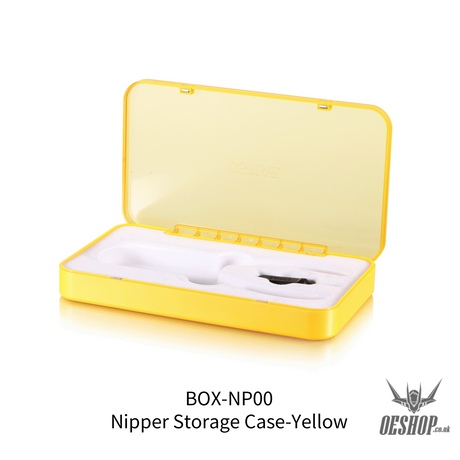 Dspiae Nipper Storage Case Box-Np00 (Yellow) Nippers