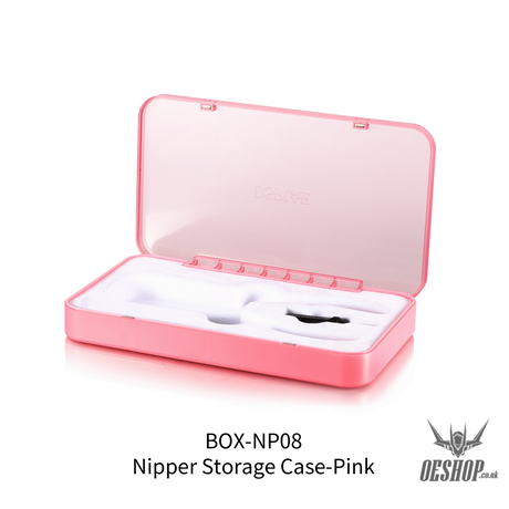 Dspiae Nipper Storage Case Box-Np08 (Pink) Nippers