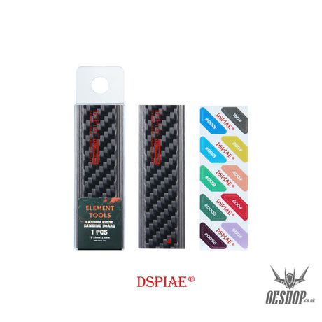 Dspiae Cfb-25 Carbon Fiber Sanding Board