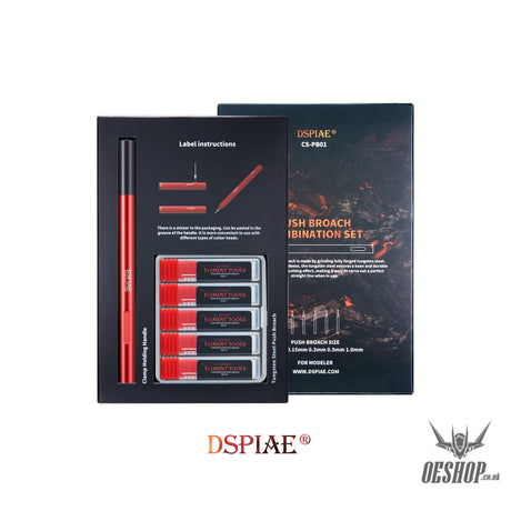 DSPIAE CS-PB01 Push Broach Combination Set (0.1.15.3.5\1.0mm) DSPIAE 56.99 OEShop