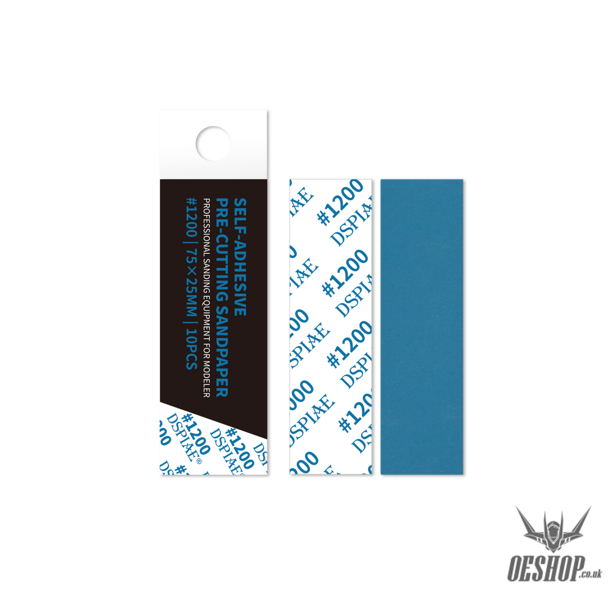Dspiae Dsp Reusable Self-Adhesive Sandpaper Dsp-1200 Sanding Tools