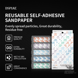Dspiae Dsp Reusable Self-Adhesive Sandpaper Sanding Tools