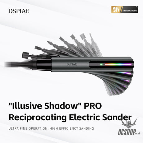 DSPIAE ES-A PRO ’Illusive Shadow’ Reciprocating Electric Sander Sanding Tools