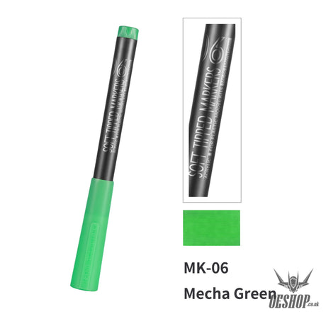 Dspiae Mk Mkm Eco Friendly Acrylic Soft Tipped Markers Mk-06 Mecha Green