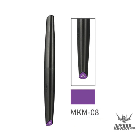 DSPIAE MK MKM MKE MKF Eco Friendly Acrylic Soft Tipped Markers MKM-08 Metallic Purple Markers