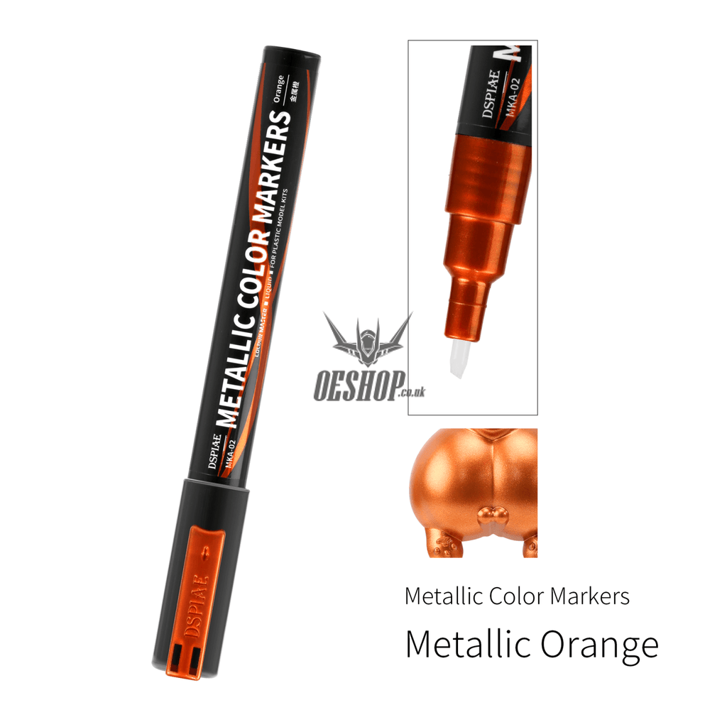 Dspiae Mka Super Metallic Color Markers Environment-Friendly Mka-02 Orange