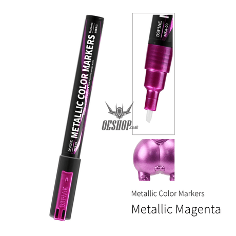 Dspiae Mka Super Metallic Color Markers Environment-Friendly Mka-09 Magenta