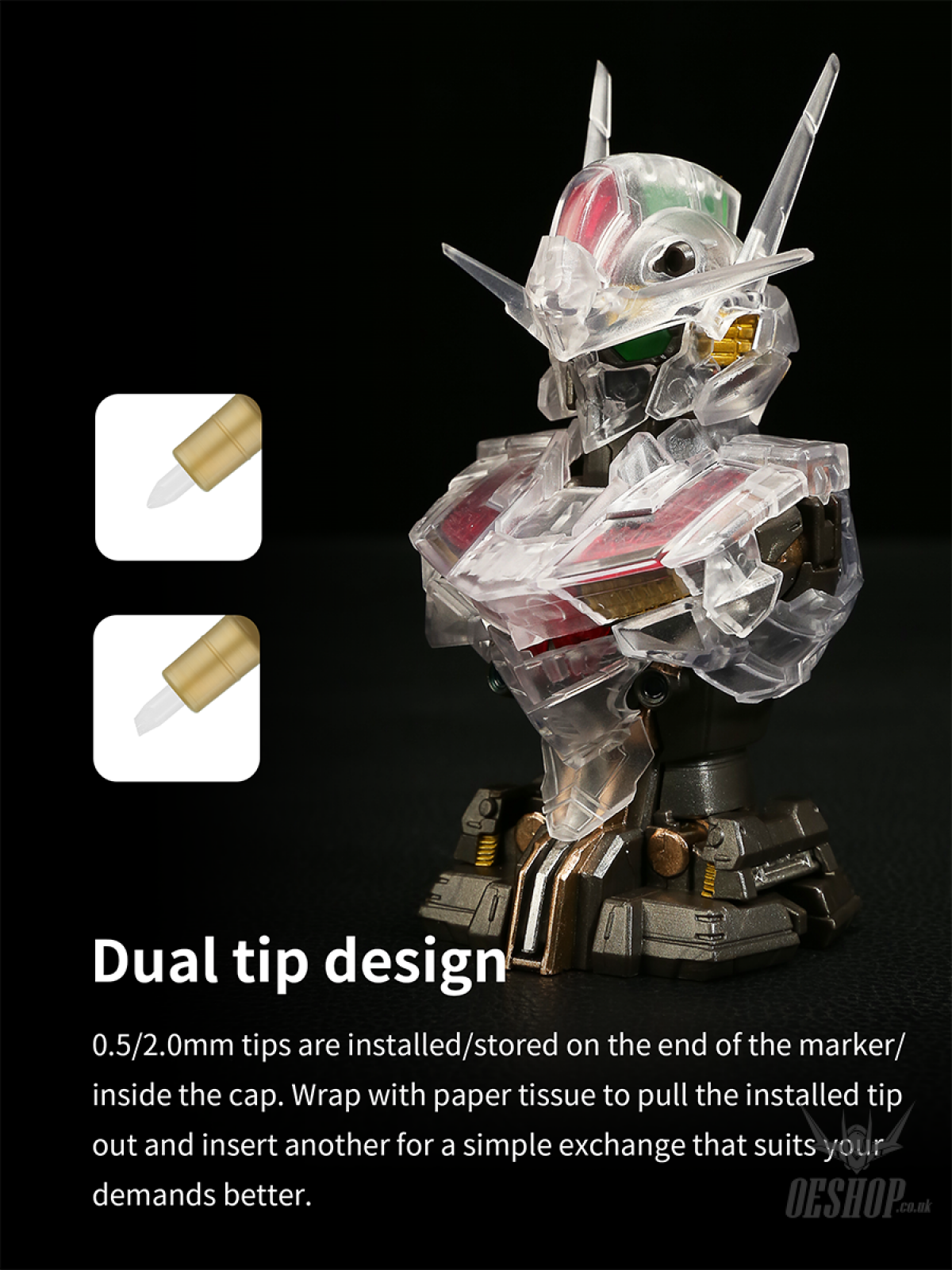 Dspiae Mka Super Metallic Color Markers Environment-Friendly