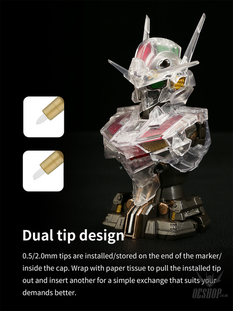 Dspiae Mka Super Metallic Color Markers Environment-Friendly