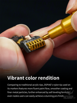 Dspiae Mka Super Metallic Color Markers Environment-Friendly