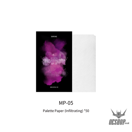 DSPIAE MP Moisturizing Color Palette MP-05 Palette Paper (Infiltrating) 50pcs