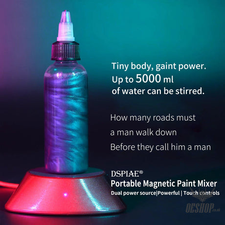 Dspiae Ms-01 Portable Magnetic Paint Mixer