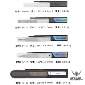 DSPIAE MSF/SF Siren-Glass Mirror Plishing file MSF/SF (Set of 5) Sanding Tools