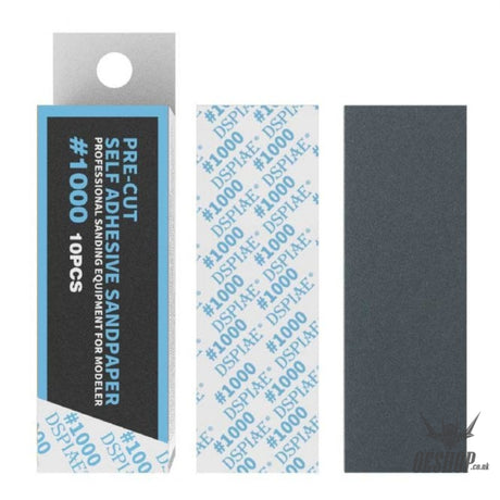 Dspiae Msp 180-2500 Pre-Cut Self Adhesive Sandpaper 10Pcs Msp-1000