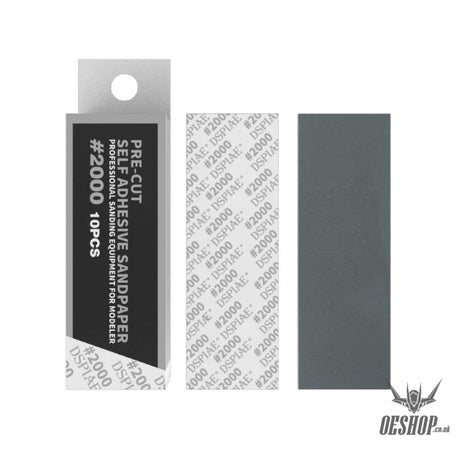 Dspiae Msp 180-2500 Pre-Cut Self Adhesive Sandpaper 10Pcs Msp-2000