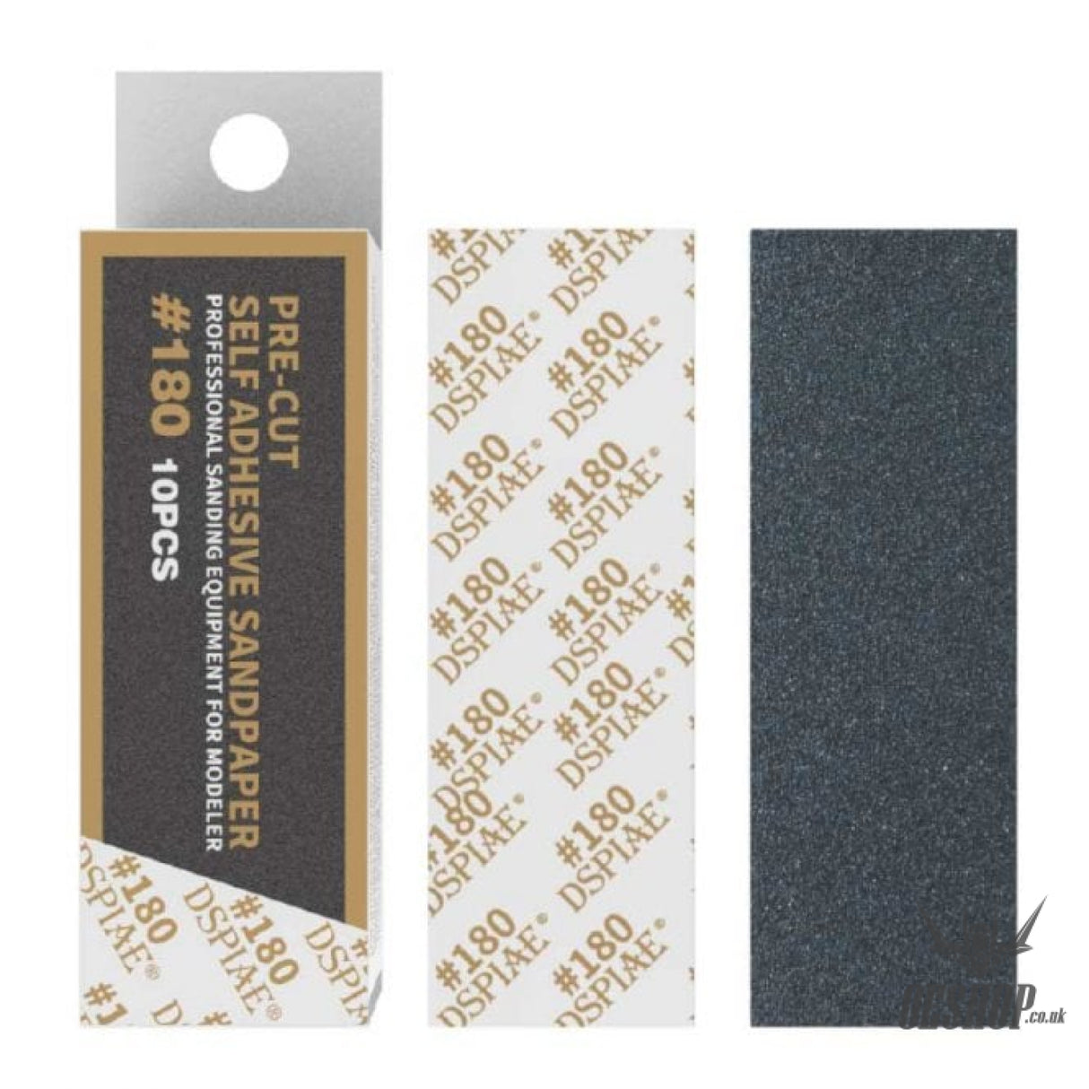 Dspiae Msp 180-2500 Pre-Cut Self Adhesive Sandpaper 10Pcs Msp-180