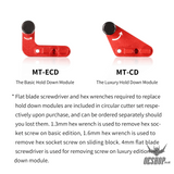 Dspiae Mt-Ecd/ Mt-Cd Circular Cutter Hold Down Module For Mt-C And Mt-Ec Professional Tools
