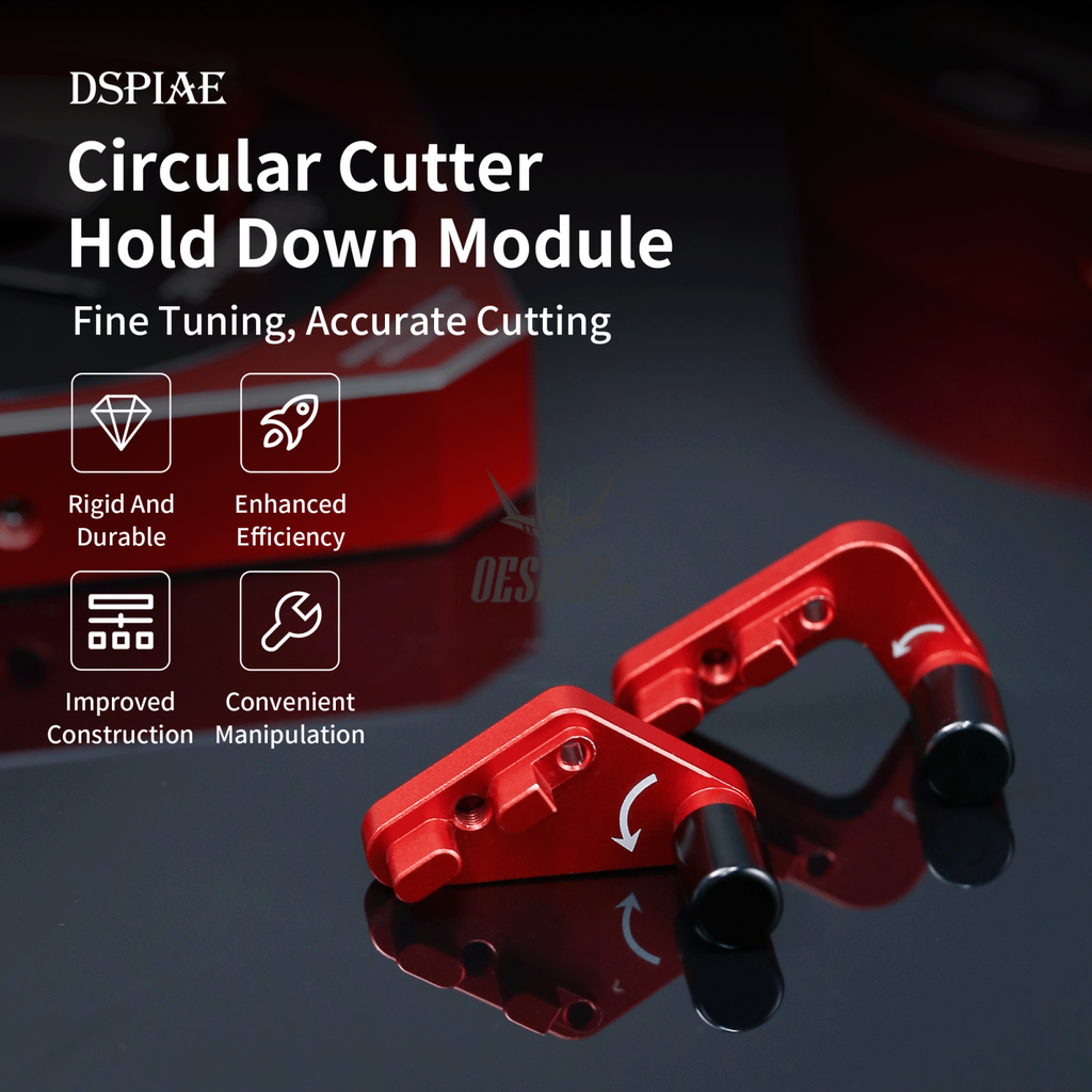 Dspiae Mt-Ecd/ Mt-Cd Circular Cutter Hold Down Module For Mt-C And Mt-Ec Professional Tools