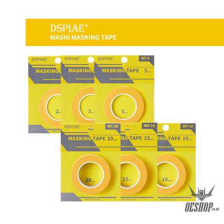 Dspiae Mt Washi Masking Tape 18M 2-20Mm
