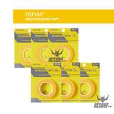 DSPIAE MT Washi Masking Tape 18M 2-20mm MT Washi Masking Tape (Set of 6) Masking