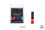 Dspiae Pb 0.1Mm~3.0Mm Tungsten Steel Push Broach (Chisel) Shank Dia: 3.175Mm