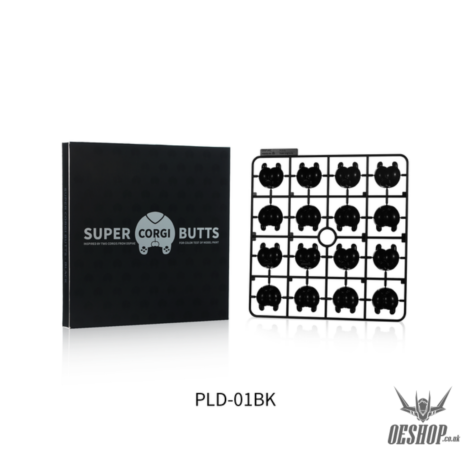 Dspiae Pld Super Corgi Butt Color Testing Piece Pld-01Bk Black