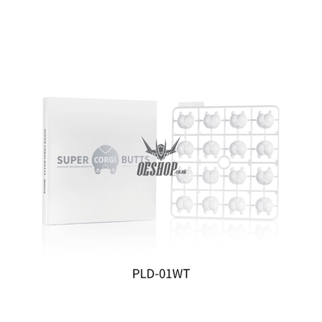 Dspiae Pld Super Corgi Butt Color Testing Piece Pld-01Wt White