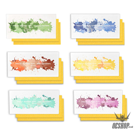 DSPIAE PMT Precut Masking Tape PMT (Set of 6) Masking