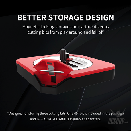 Dspiae Pt-C Integral Stepless Circular Cutter Professional Tools