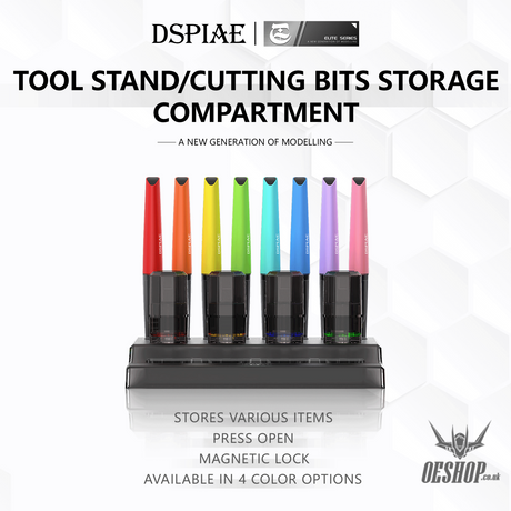 Dspiae Pt-R/Pt-Pr Tool Stand/ Cutting Bits Storage Compartment