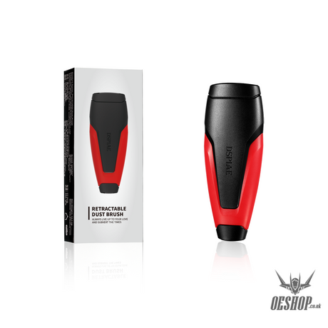 Dspiae Pt-Rdb Retractable Dust Brush Double Tips Compact And Handy Cleaning Tool