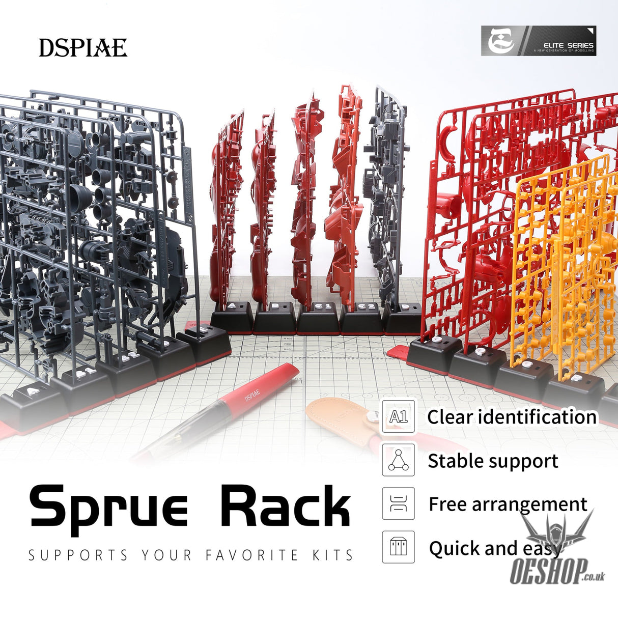 DSPIAE PT-SR Sprue Storage Rack