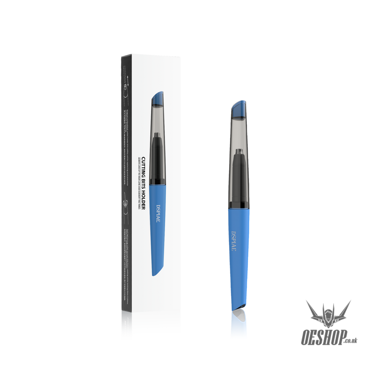 Dspiae Pt - Th Pro ’Wing’ Tungsten Steel Broach Pt - Th06 Bit Holder (Blue)