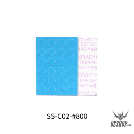 Dspiae Ss C01/C02 Self Adhesive Sponge Sanding Disc For Es-P Ss-C02 #800 Tools