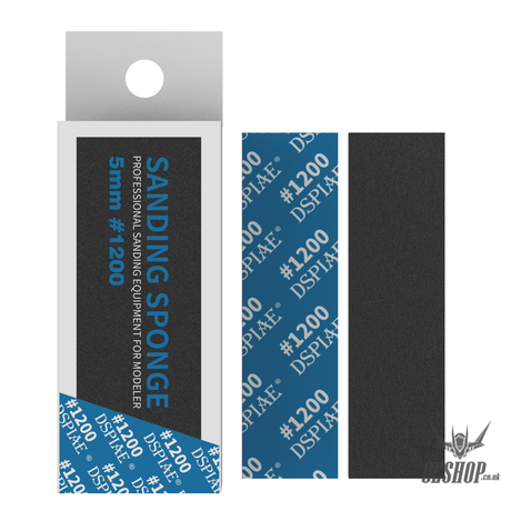 DSPIAE SS2 SS3 SS5 180-2500 2mm Sanding Sponge 5PCS Sanding Tools
