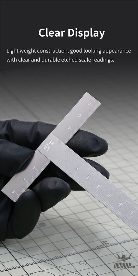 DSPIAE SST-01 Stainless steel T Ruler DSPIAE 5.99 OEShop