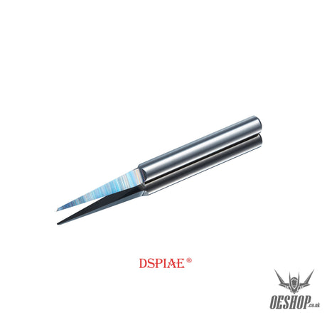 Dspiae Ts-01 Tungsten Steel Triangle Carving Knife Shank Dia: 3.175Mm