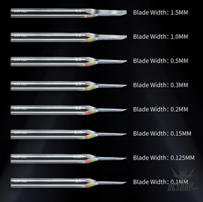 DSPIAE XPB Tungsten Steel Broach XPB (Set of 8)