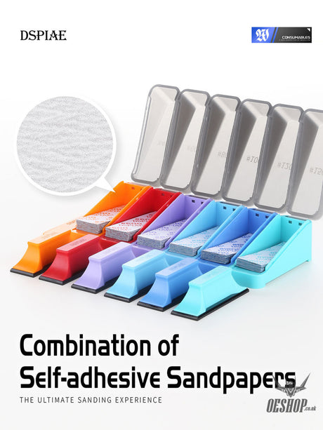Dspiae Xsp Self-Adhesive Sandpaper Sanding Tools