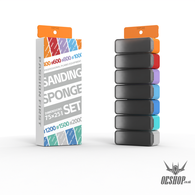 DSPIAE XSS Vigorous Sponge Sandpaper Model Kits Accessories