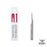 DSPIAE ZPB Straight Edge Broach & GS Step Scraper - ZPB-01 Tungsten Steel Push Broach Bit