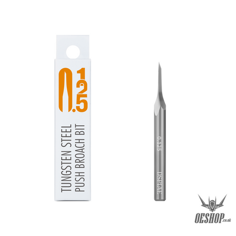 DSPIAE ZPB Straight Edge Broach & GS Step Scraper - ZPB-0125 Tungsten Steel Push Broach Bit