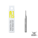 DSPIAE ZPB Straight Edge Broach & GS Step Scraper - ZPB-015 Tungsten Steel Push Broach Bit