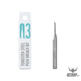 DSPIAE ZPB Straight Edge Broach & GS Step Scraper - ZPB-03 Tungsten Steel Push Broach Bit