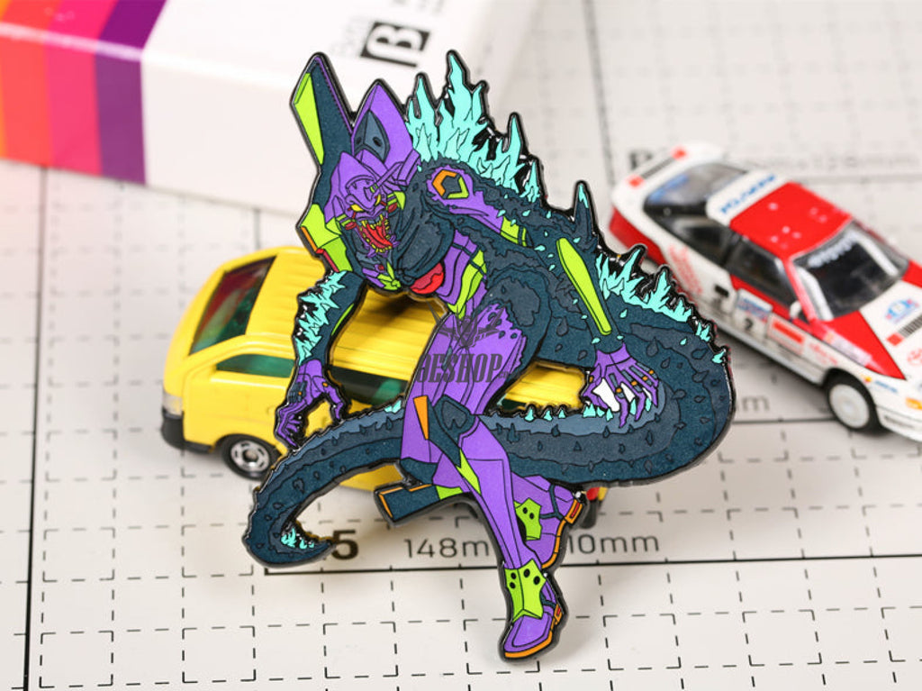 Enamel Pin Custom Made Anime Badge Eva01 P