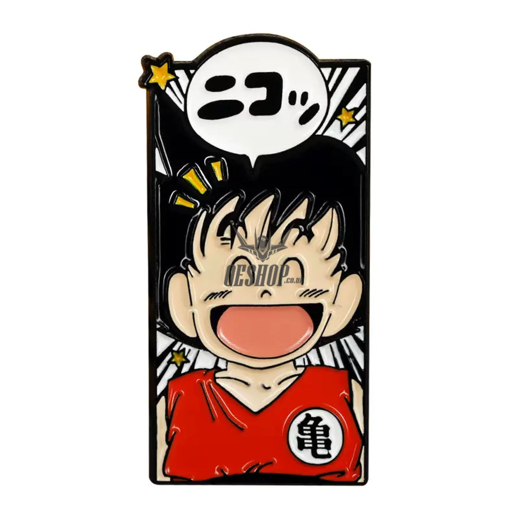 Enamel Pin Custom Made Anime Badge Happy